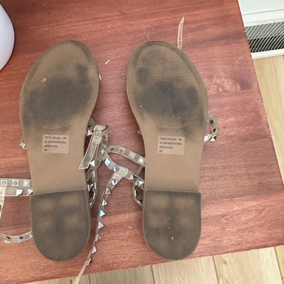 Steve Madden Clear Travel Sandal - size 8 - Picture 6 of 7